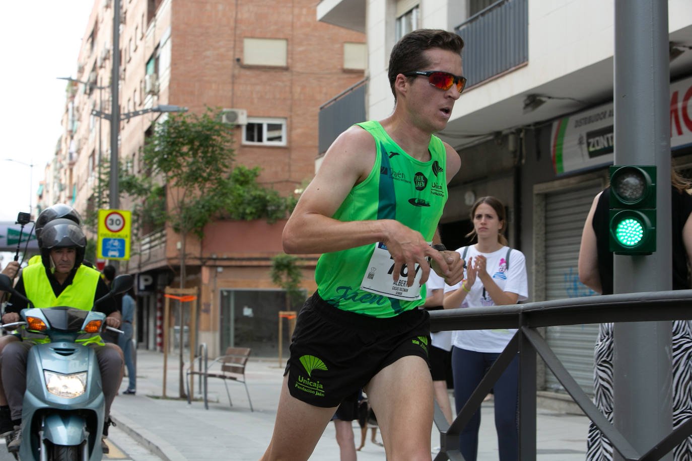 La carrera se celebra este domingo en Granada.