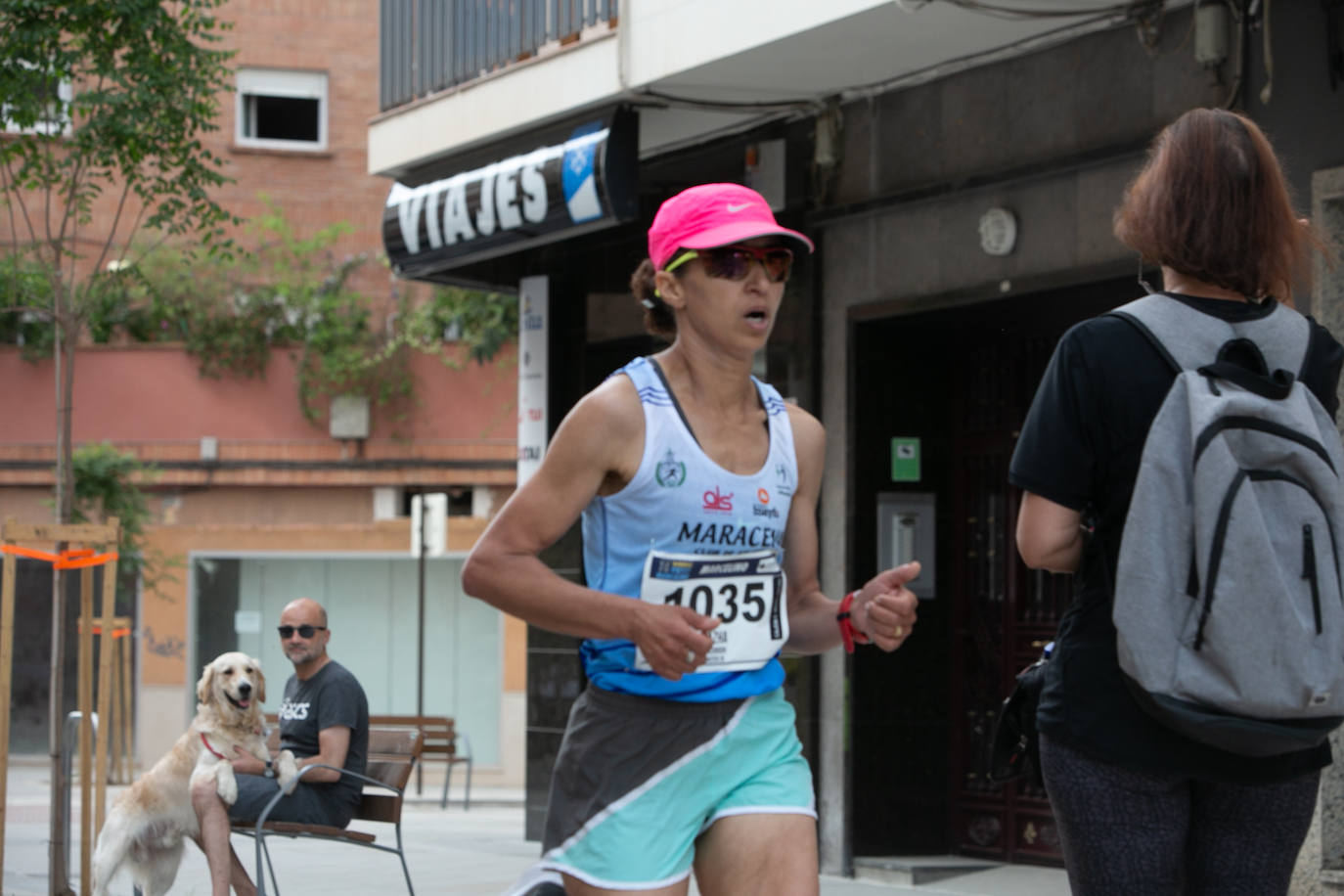 La carrera se celebra este domingo en Granada.