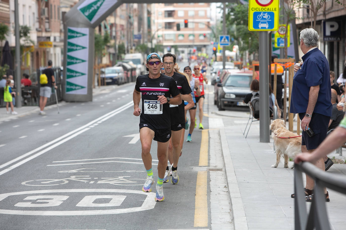 La carrera se celebra este domingo en Granada.