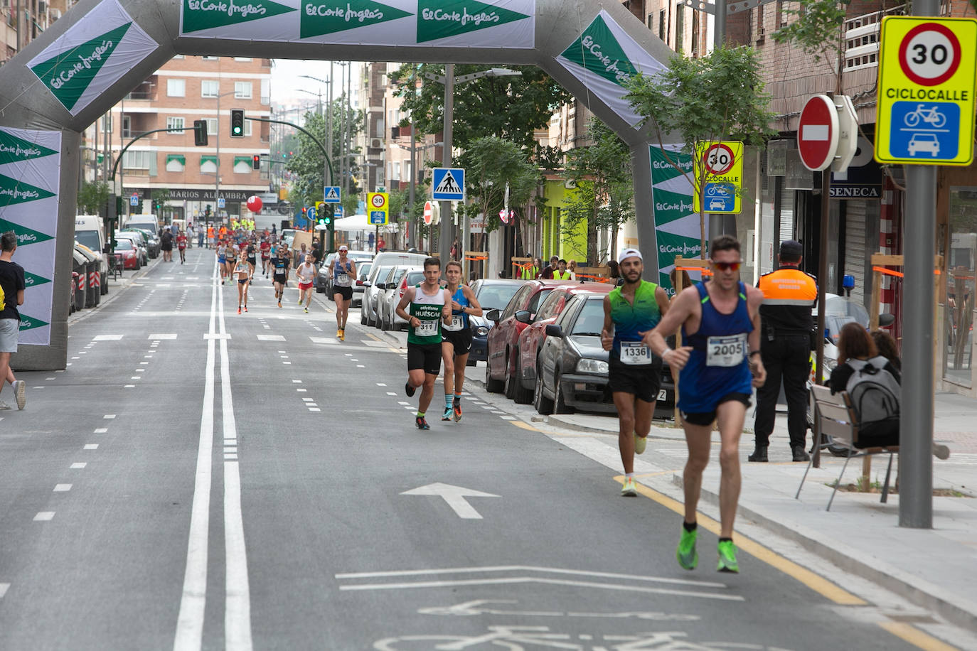 La carrera se celebra este domingo en Granada.
