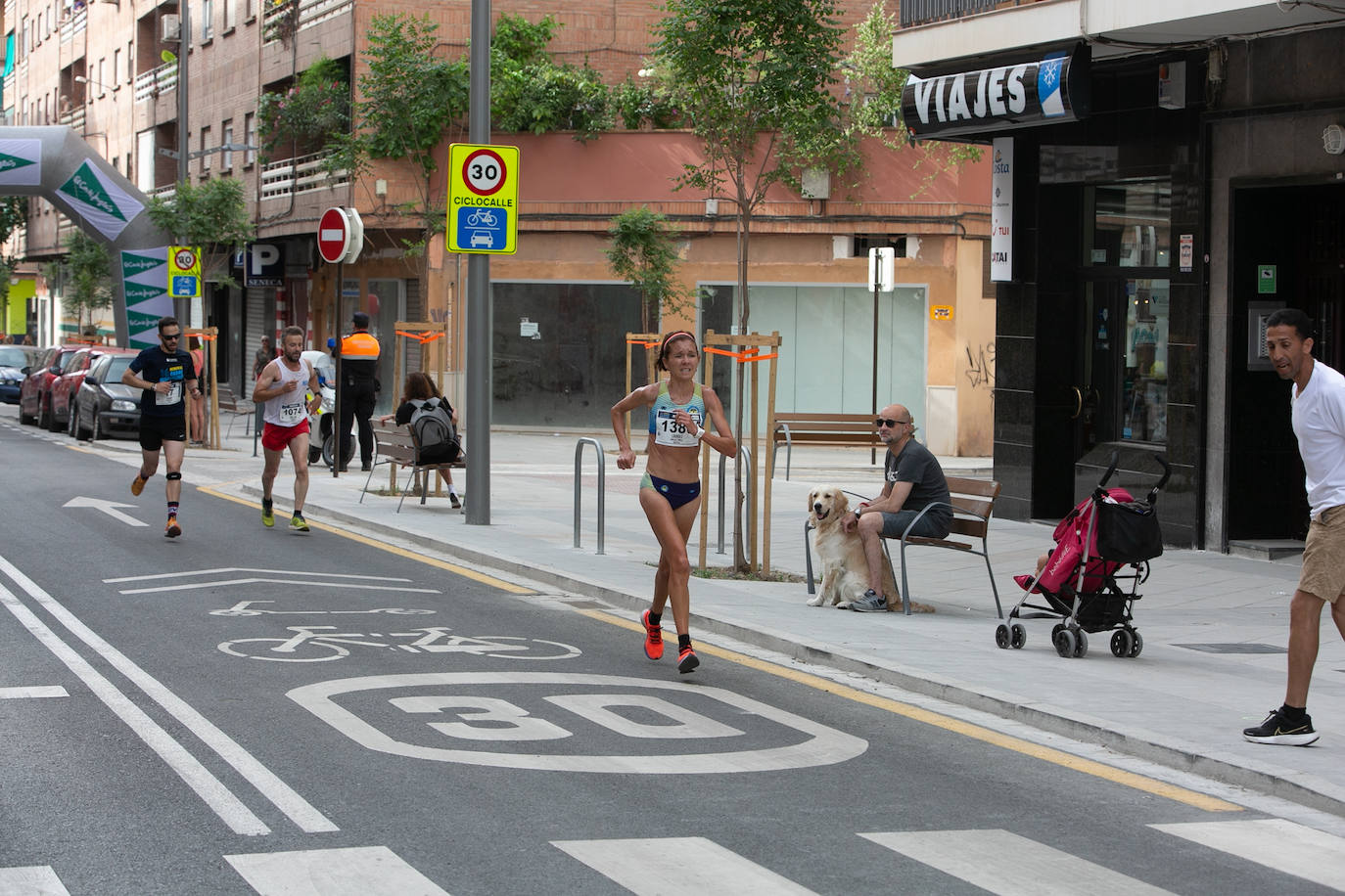 La carrera se celebra este domingo en Granada.