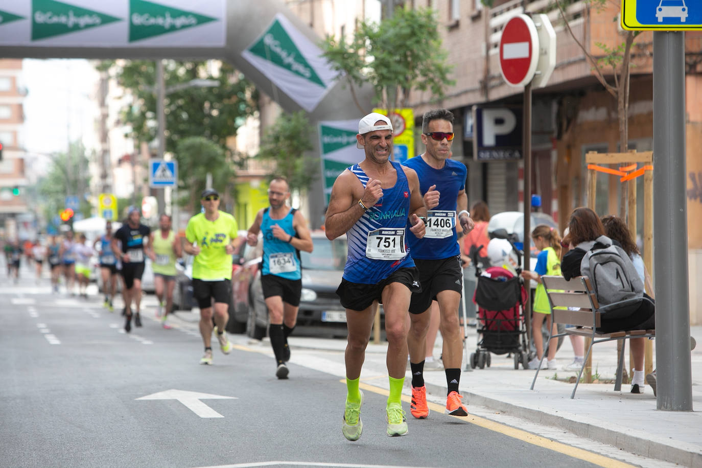 La carrera se celebra este domingo en Granada.