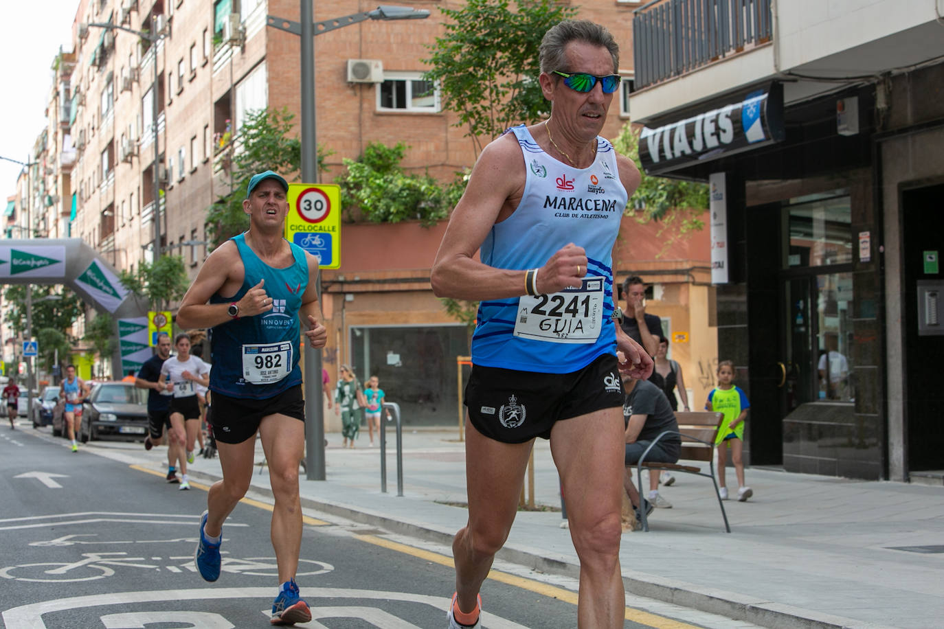 La carrera se celebra este domingo en Granada.