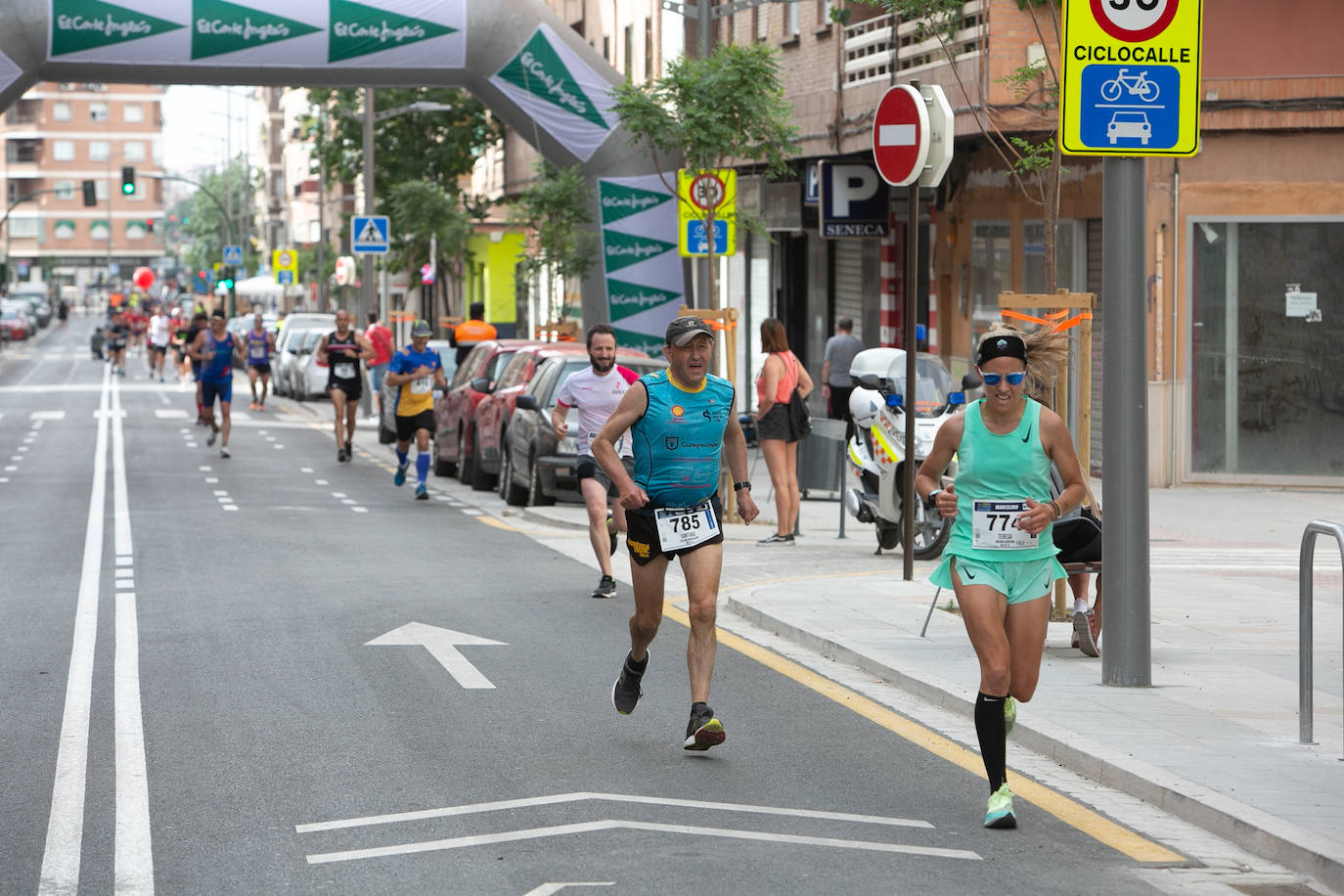 La carrera se celebra este domingo en Granada.