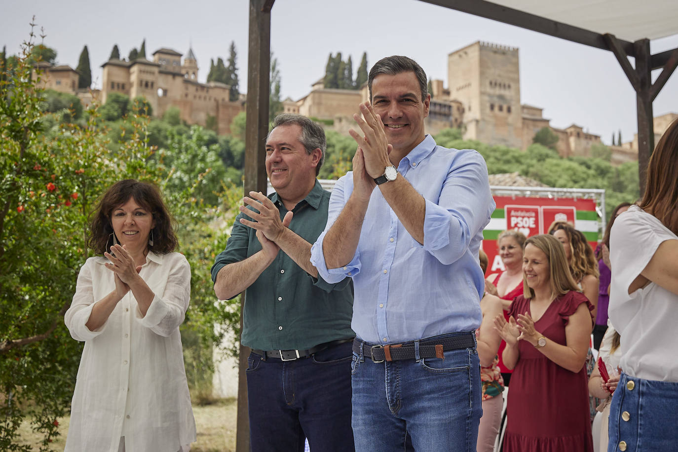 Pedro Sánchez ha visitado la ciudad este domingo para participar en un acto del PSOE.