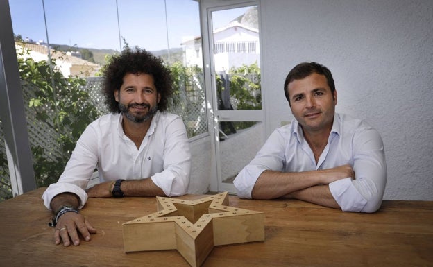 Los malagueños Paco Ávila y Félix Ruiz, fundadores de MEDAC y Playtomic. 