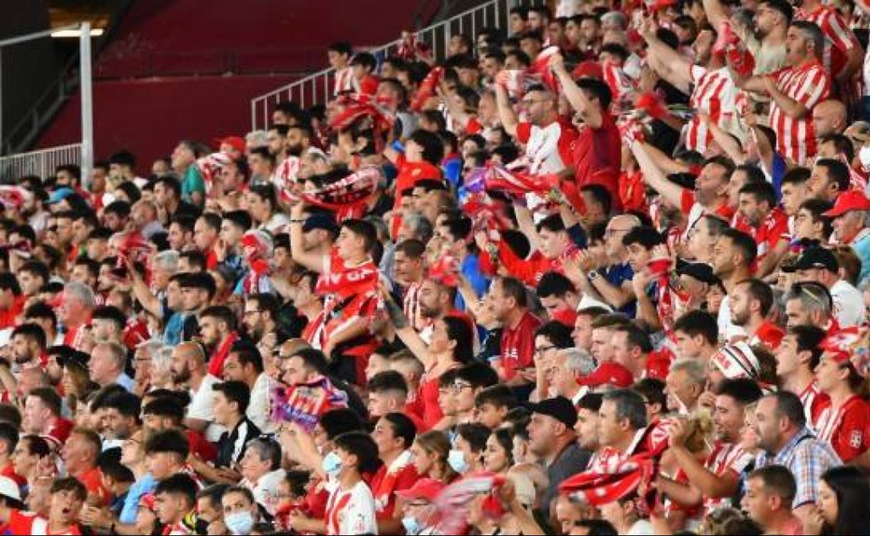 La afición, en un número de mil espectadores, estará en Butarque. 