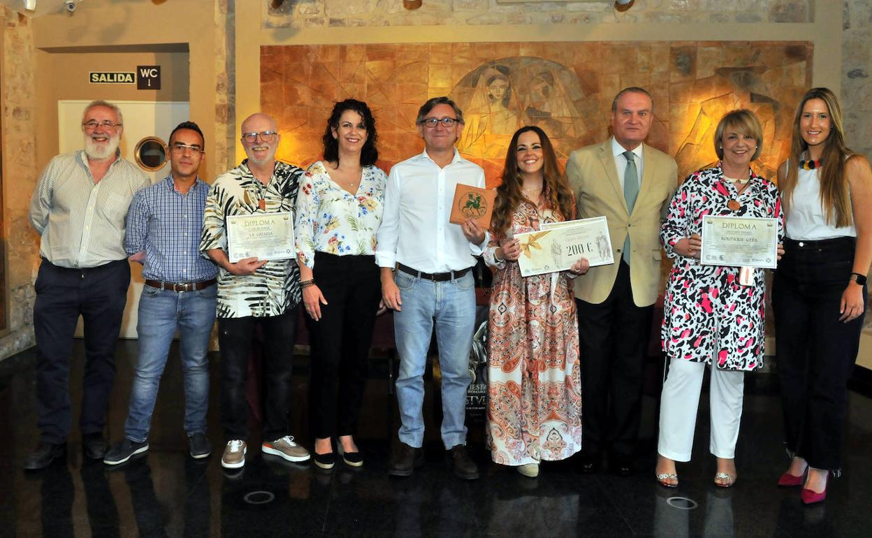 Entrega de premios de los Días de Mercurio, actividad incluida en el programa de las Fiestas de Cástulo. 