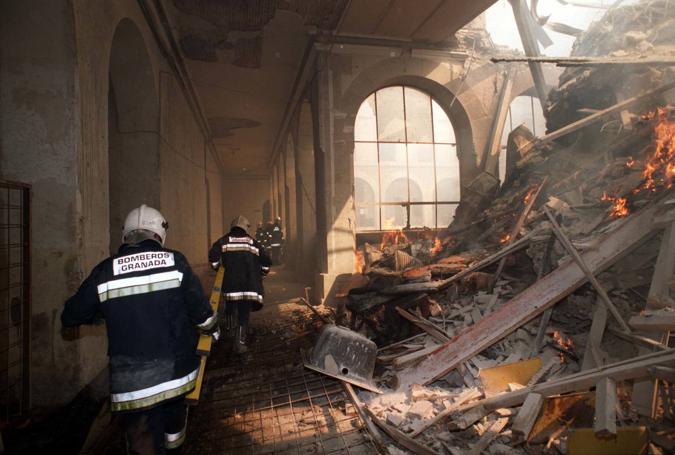 Antonio Rodríguez Franco era el jefe de bomberos de Granada en aquel mes de septiembre de 2000.