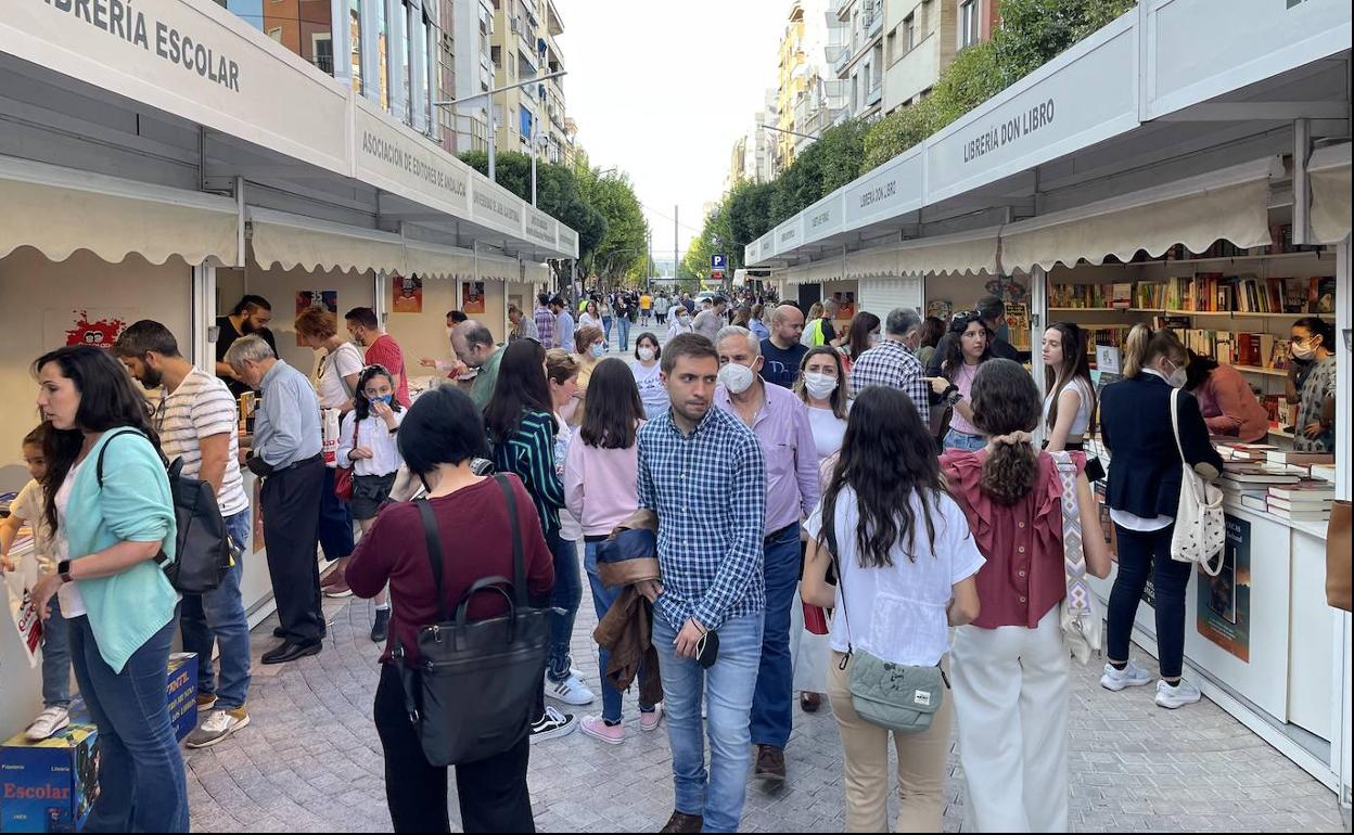 Ambiente en la Feria del Libro de 2022.