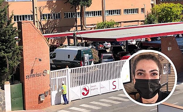 Lugar de la explosión en la mañana de este viernes