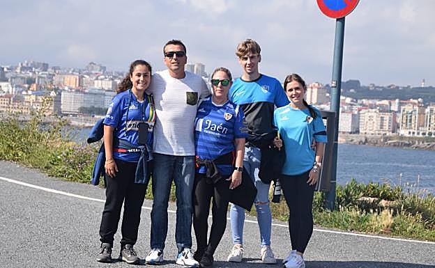 De los primeros en llegar este sábado a A Coruña. 