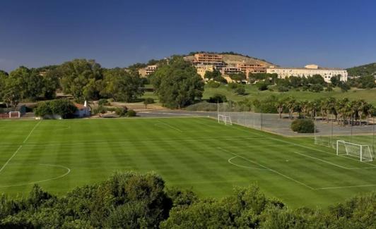 Campos de fútbol del hotel Montecastillo. 