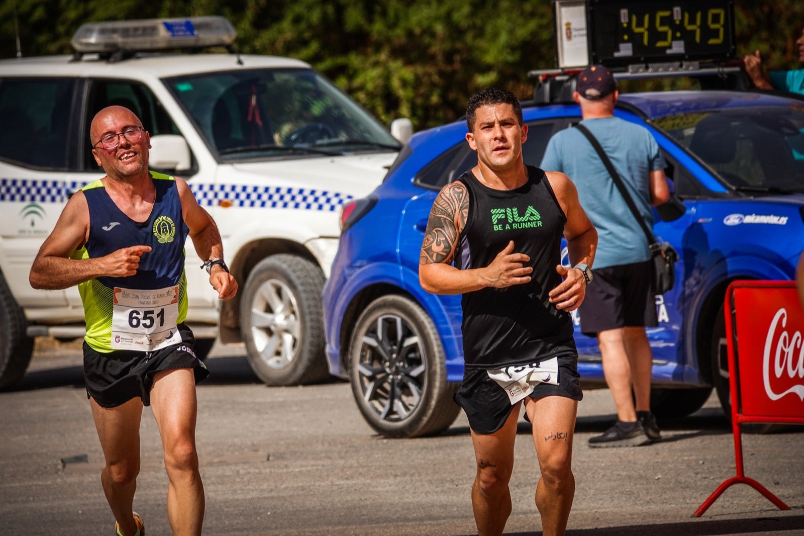 Más de 500 personas se reúnen en el gran premio de fondo de Dúrcal