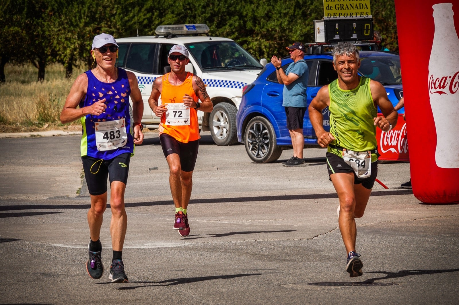 Más de 500 personas se reúnen en el gran premio de fondo de Dúrcal