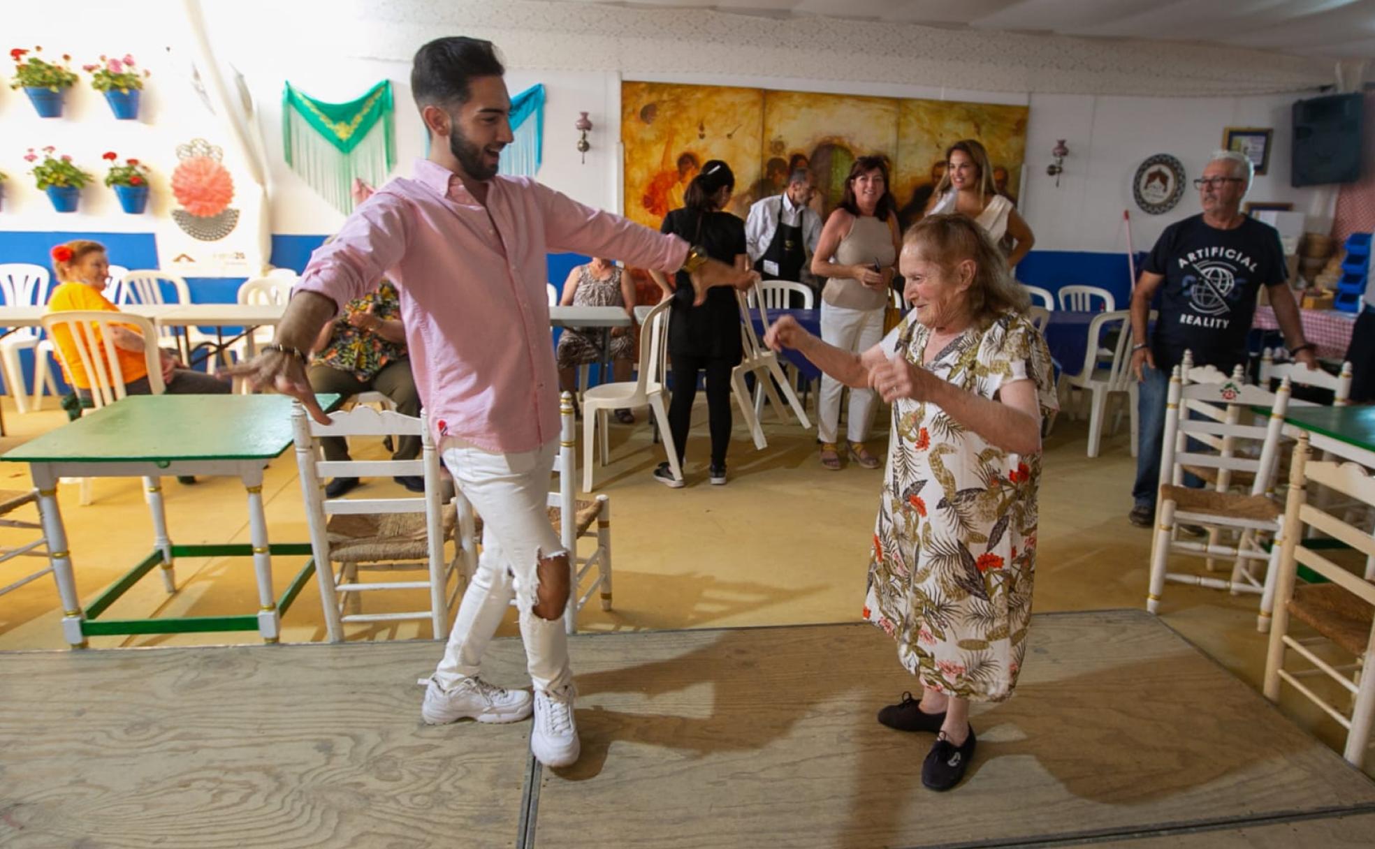 Ambiente festivo en el Corpus de Granada.