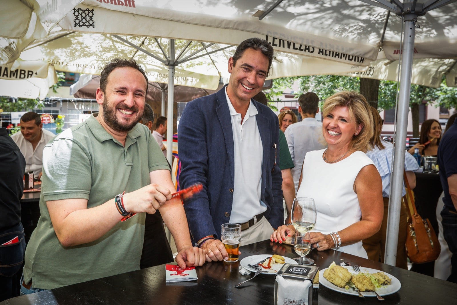 ¿Has estado en el restaurante de la Plaza de Toros celebrando la Feria de Día? Aquí puedes verte