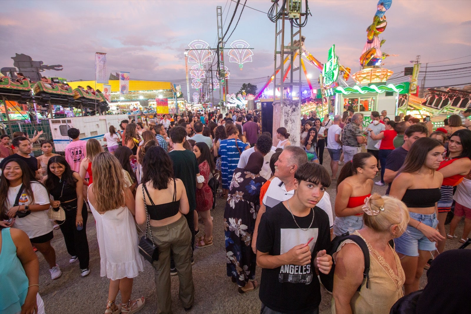 Fotos: El día de los columpios en la Feria del Corpus