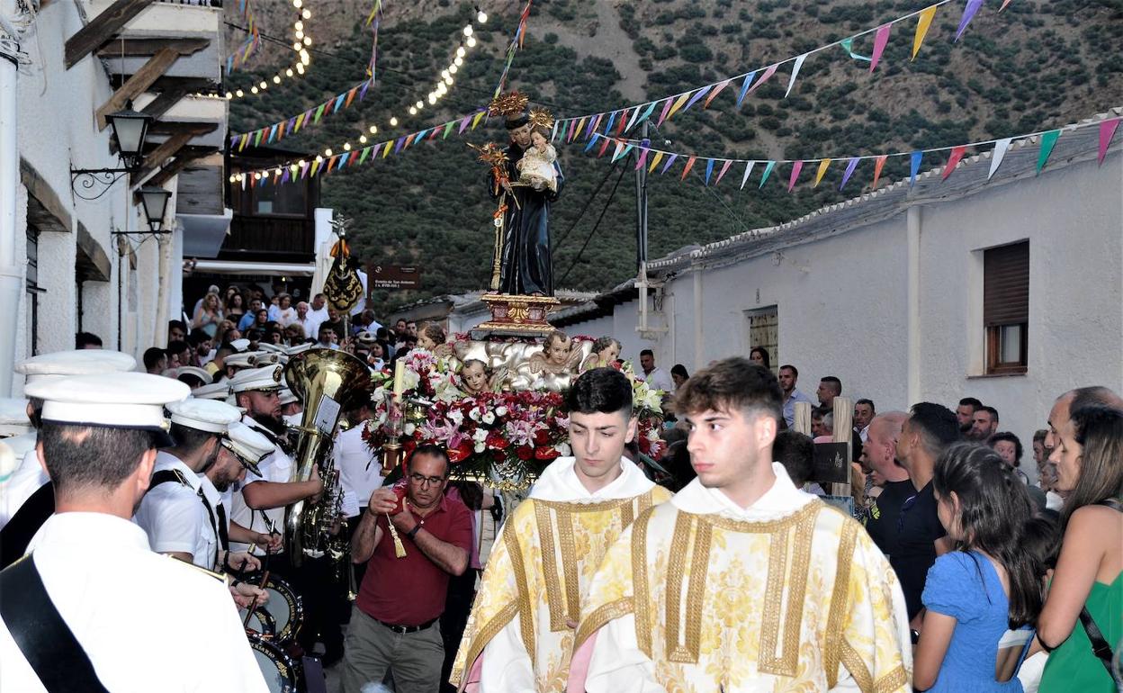 Trevélez vuelve a celebrar sus fiestas de San Antonio