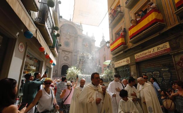 Procesión del Corpus Christi 2022 en Granada