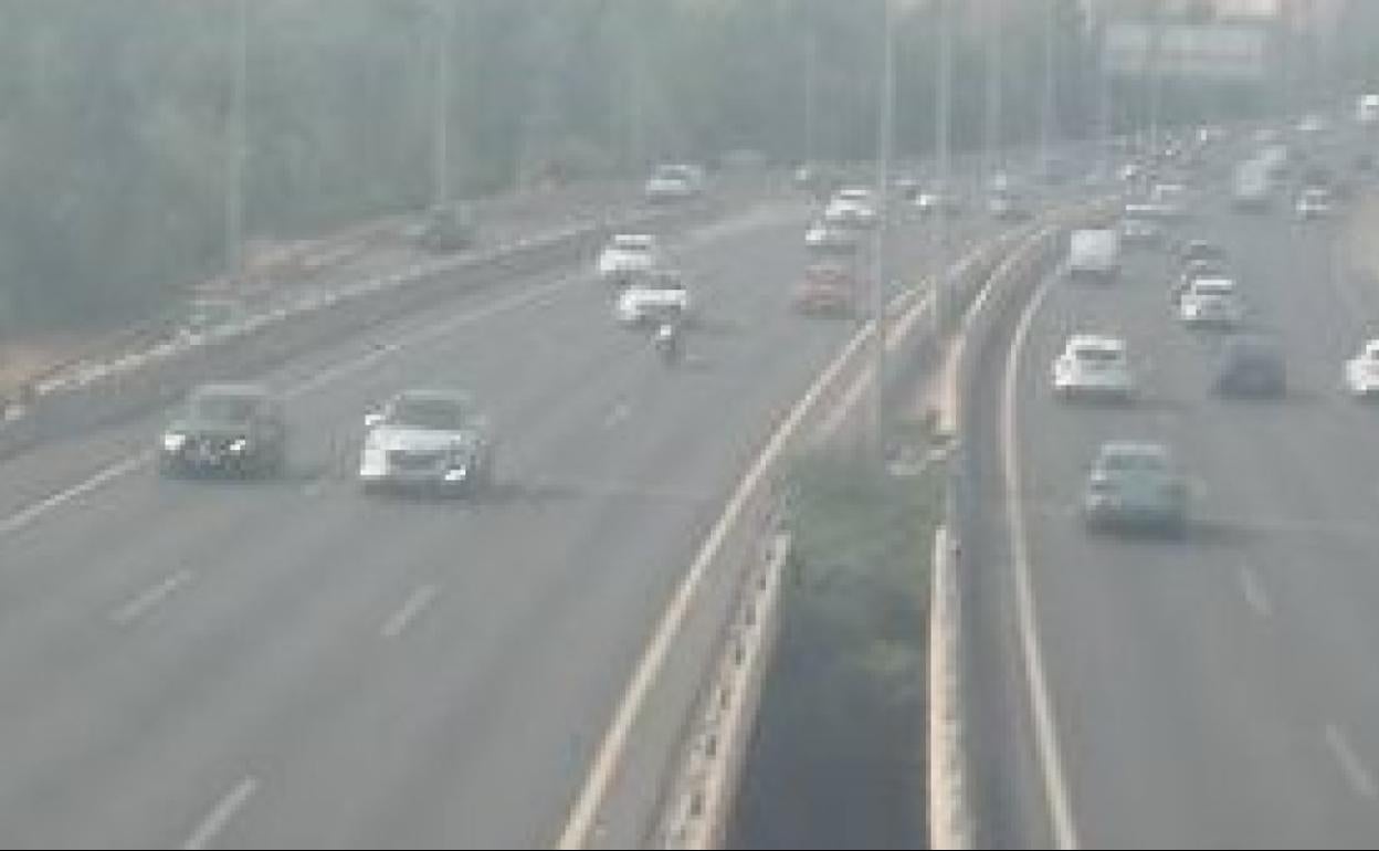 Tráfico en la Circunvalación a primera hora de este viernes