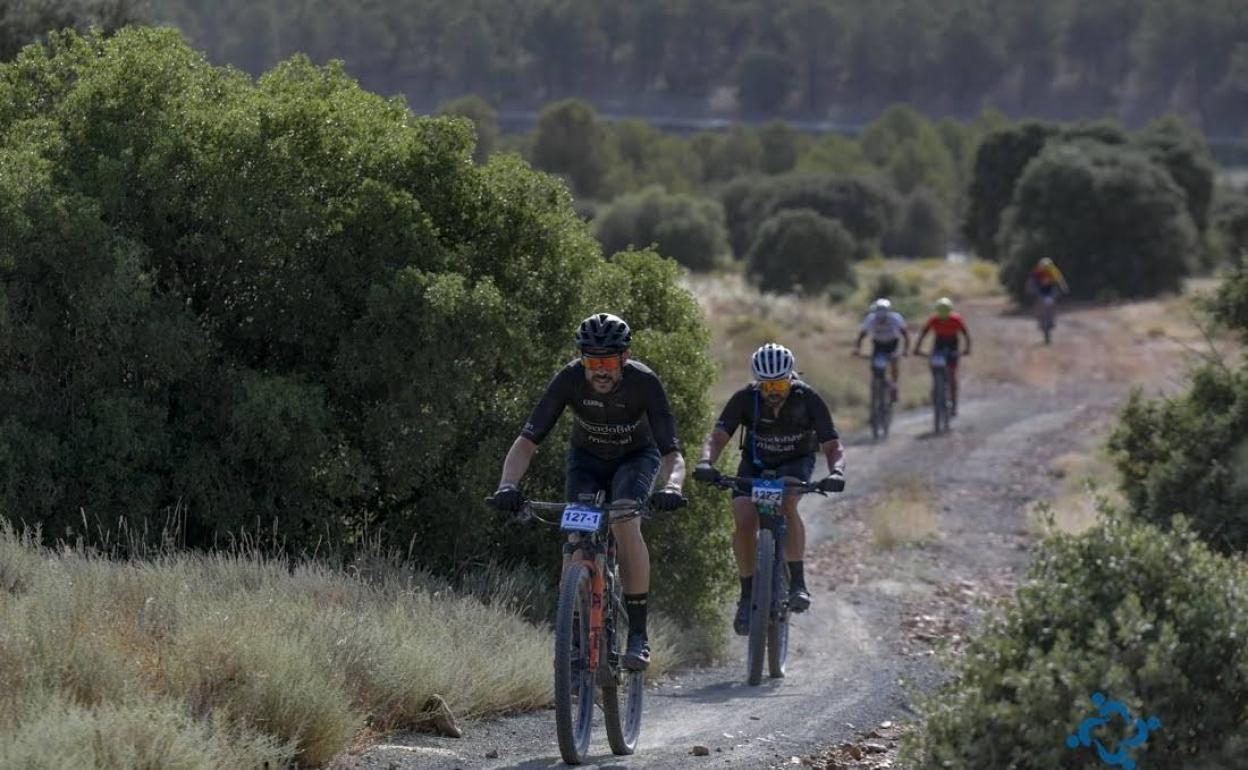 Todo un reto, la ruta Mozárabe, a la que se unió el calor. 