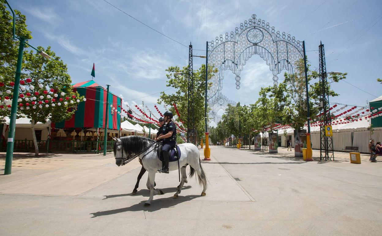 Recinto ferial de Almanjáyar, donde ocurrieron los hechos denunciados por la chica. 