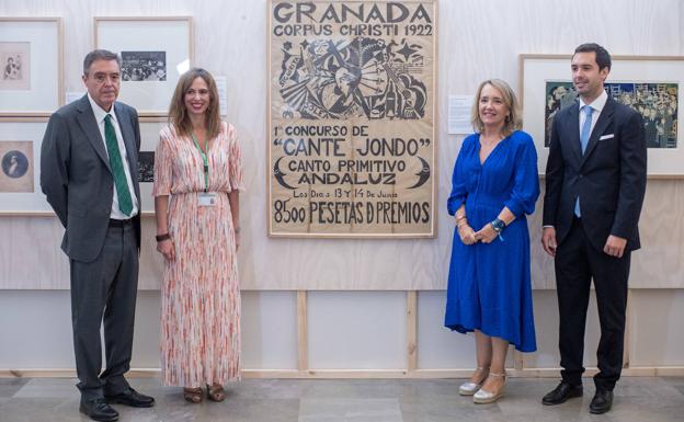 Rafael Gómez, Rocío Díaz, Macarena O'Neill y Rodrigo Gómez.