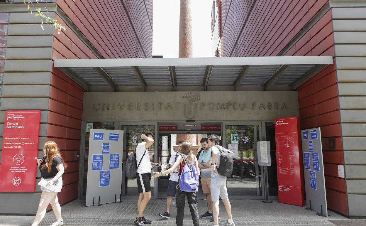 Edificio de la Universitat Pompeu Fabra.