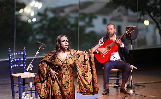 María Terremoto es la quinta vez que actúa en Granada. 