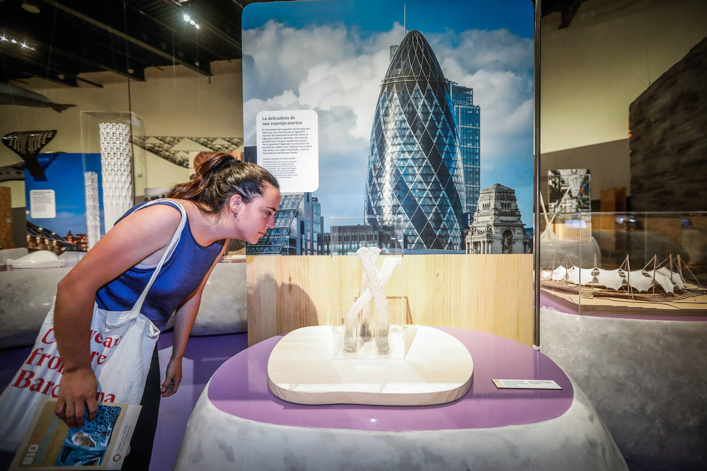 Una espectacular exposición muestra cómo la ciencia, la ingeniería o la arquitectura copian la naturaleza para lograr avances para el ser humano