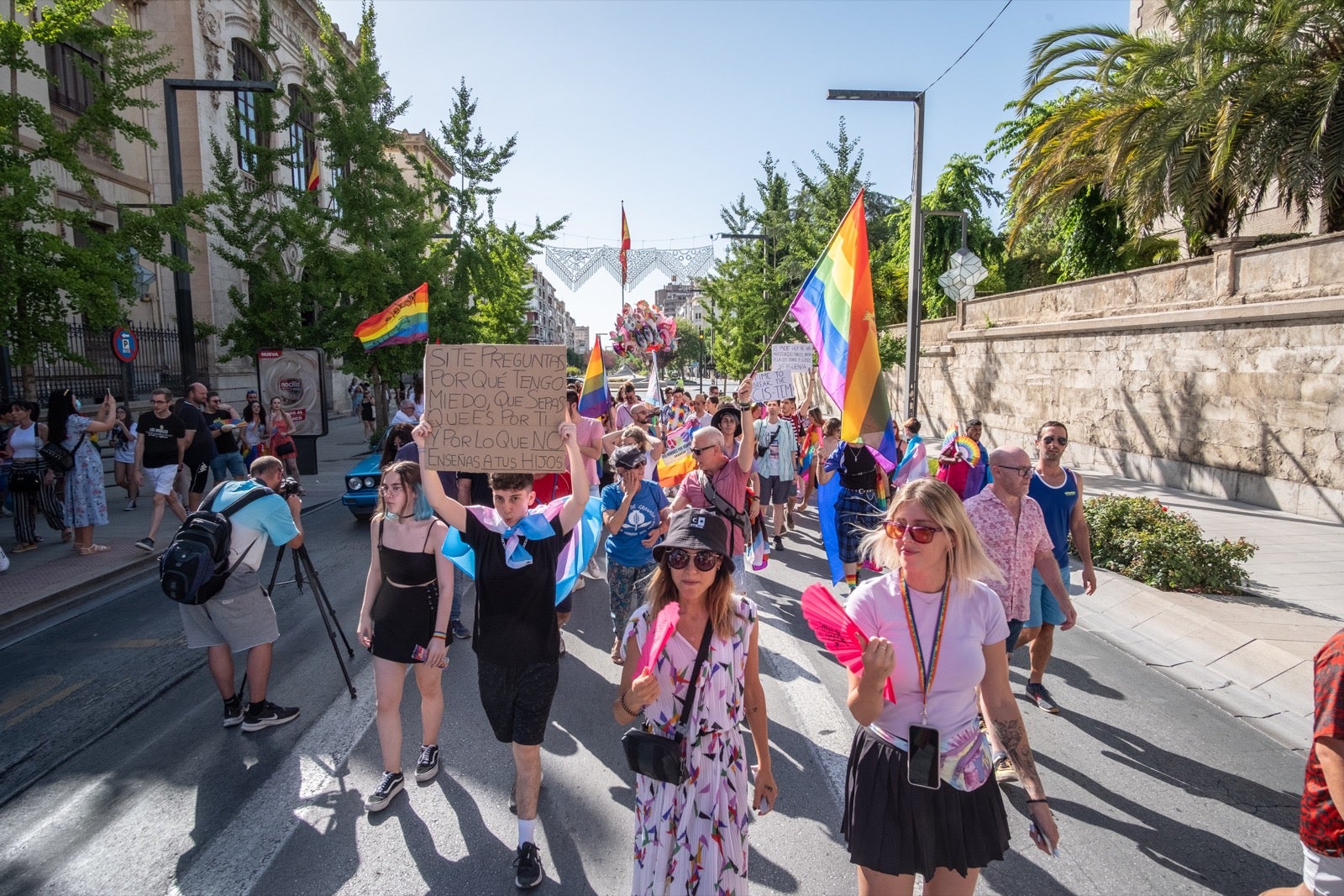 Celebración del Día del Orgullo Gay en Granada