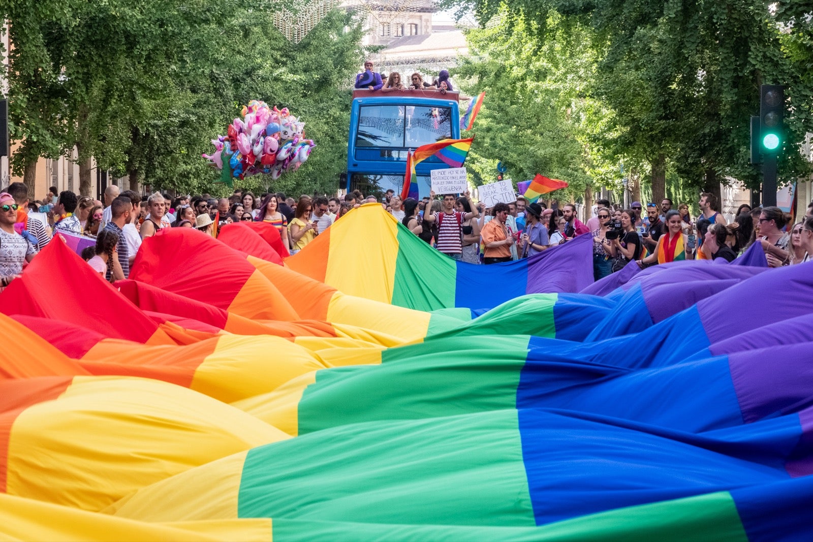 Celebración del Día del Orgullo Gay en Granada
