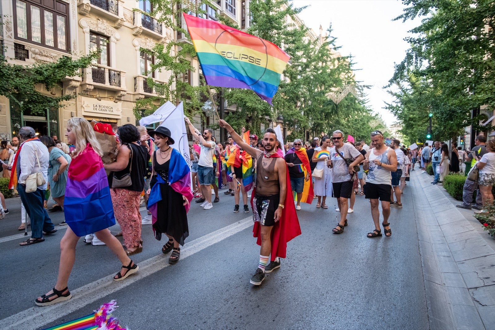 Celebración del Día del Orgullo Gay en Granada