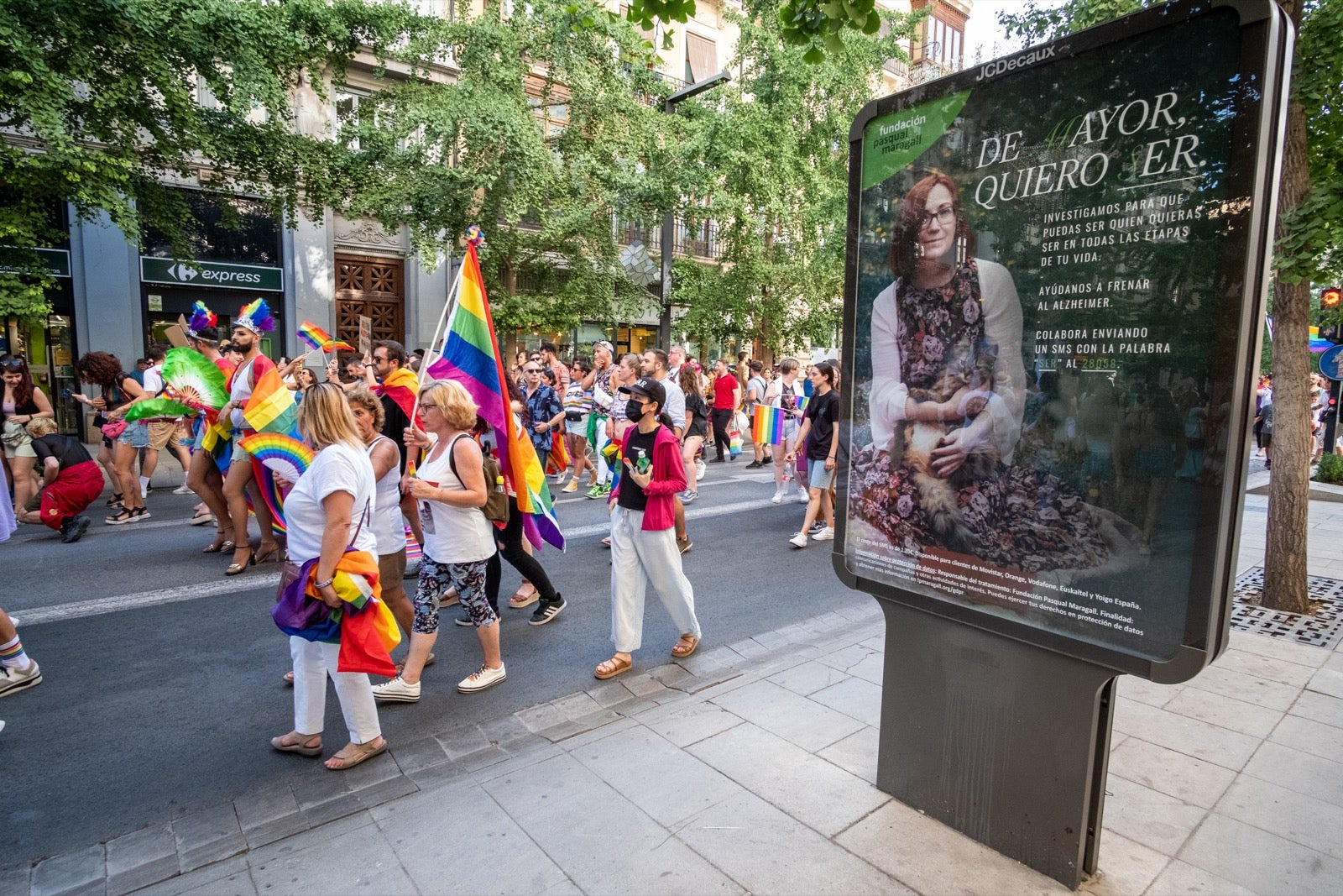 Celebración del Día del Orgullo Gay en Granada