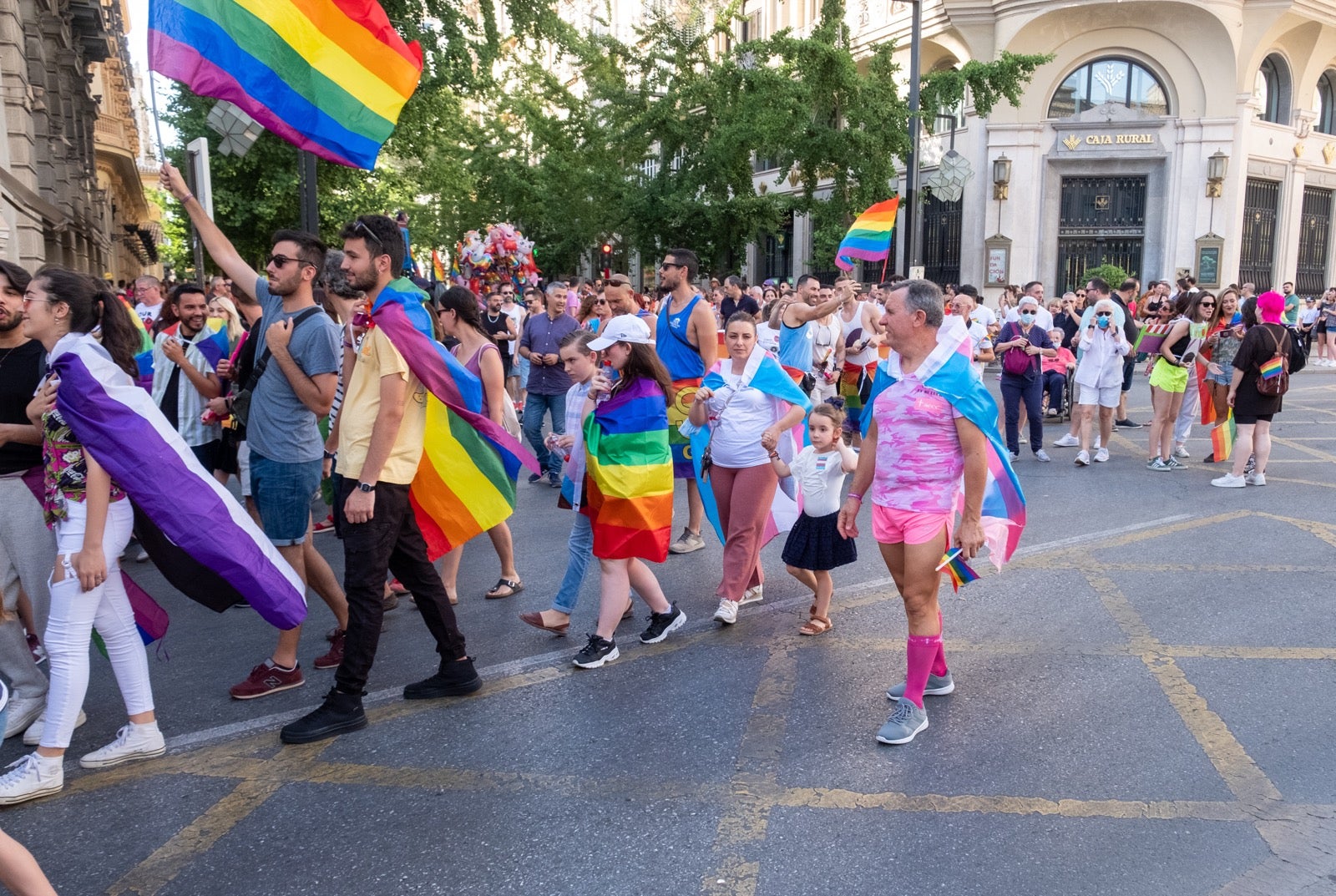 Celebración del Día del Orgullo Gay en Granada