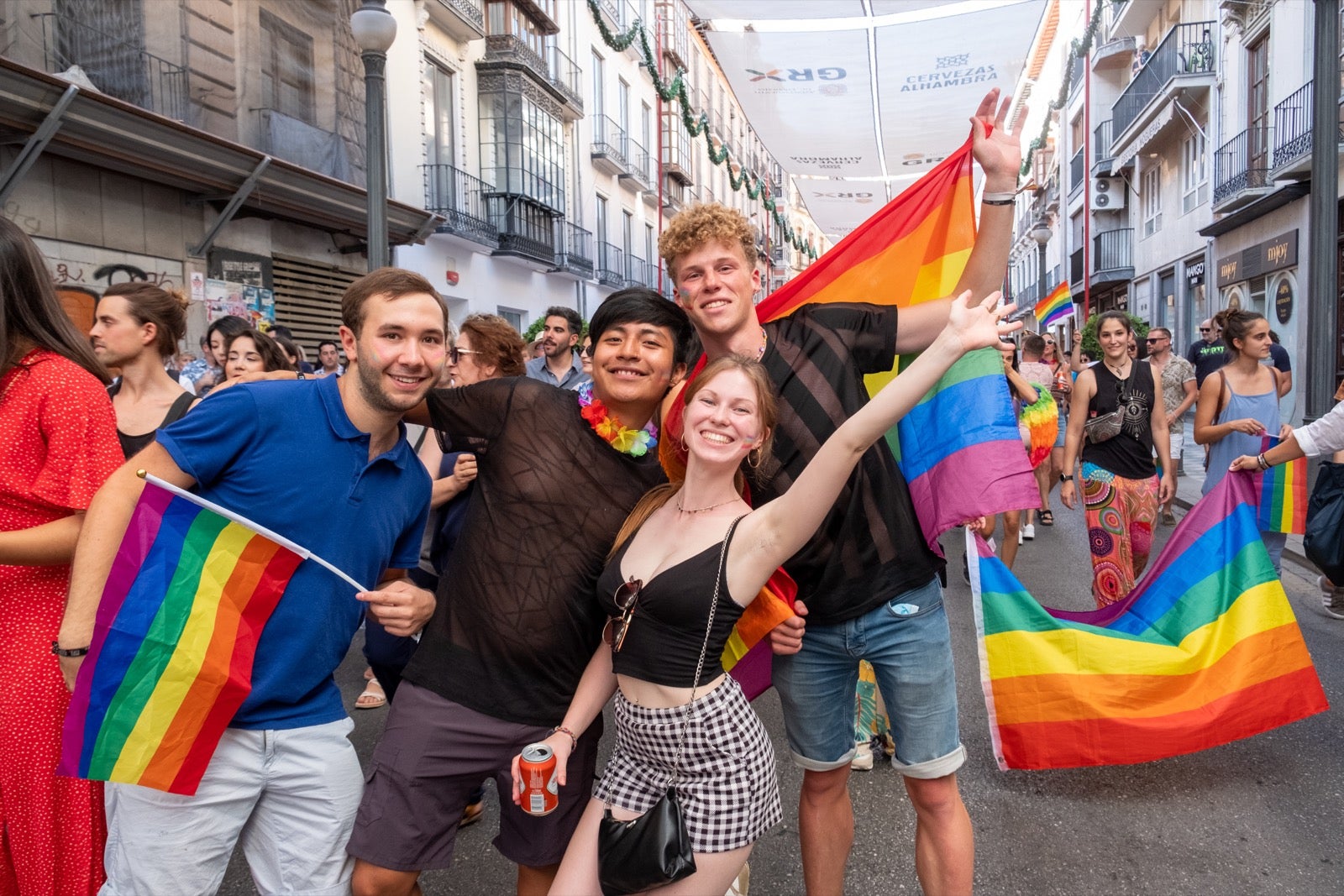 Celebración del Día del Orgullo Gay en Granada