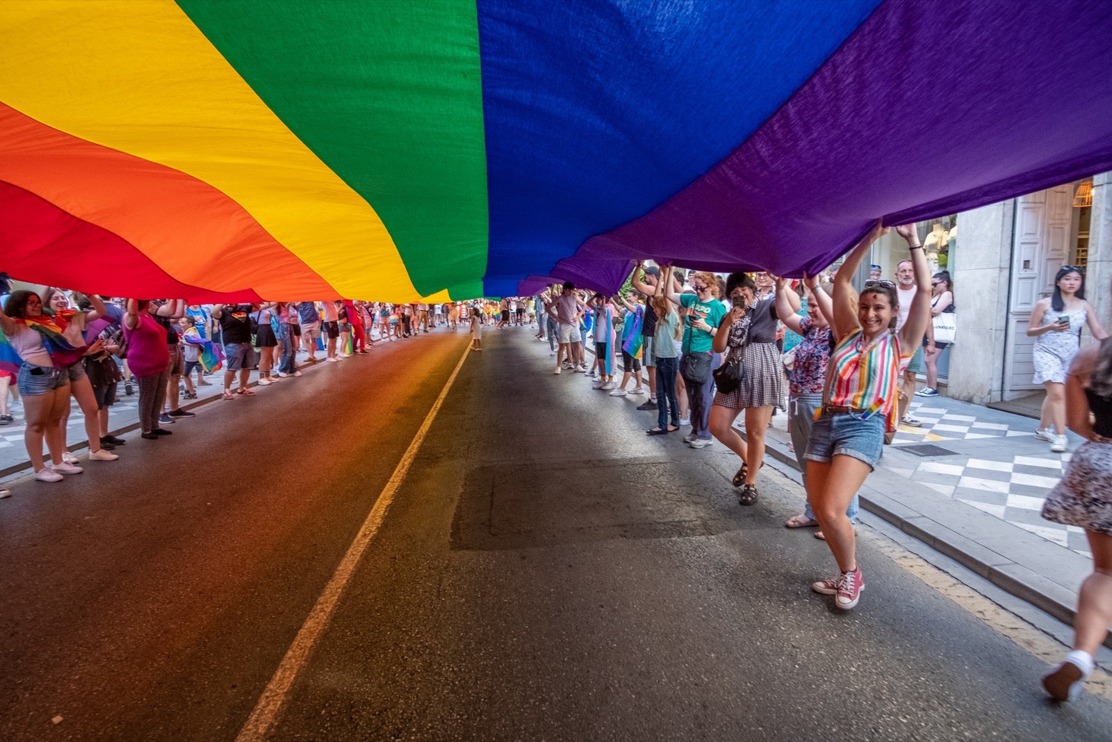 Celebración del Día del Orgullo Gay en Granada