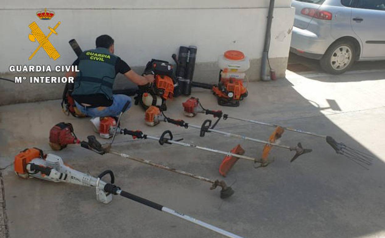 Maquinaria agrícola.