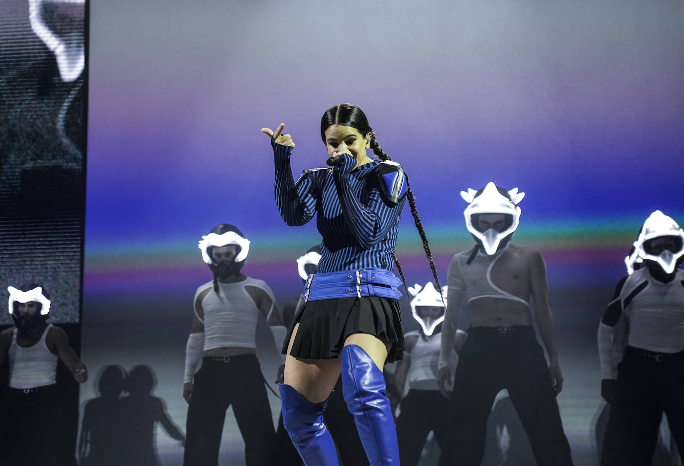 El espectáculo de 'Motomami' llega a Almería por todo lo alto