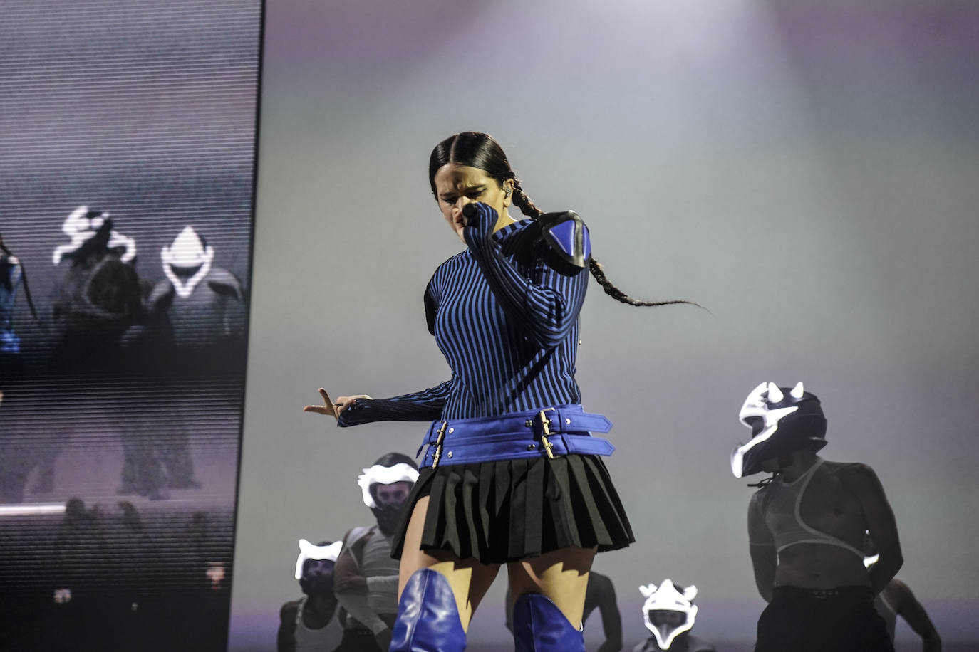 El espectáculo de 'Motomami' llega a Almería por todo lo alto