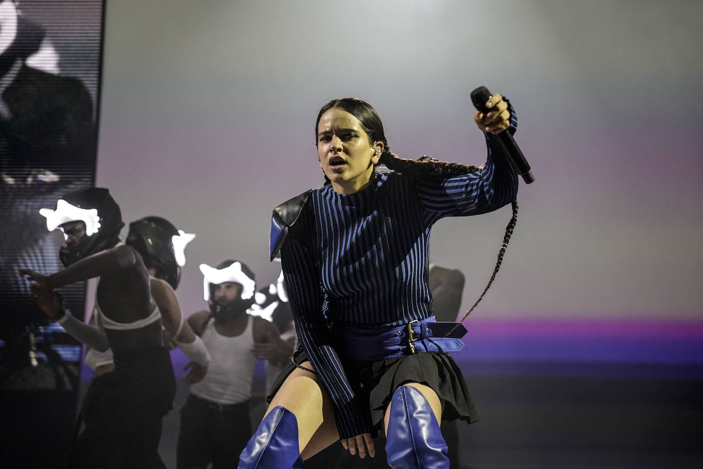 El espectáculo de 'Motomami' llega a Almería por todo lo alto