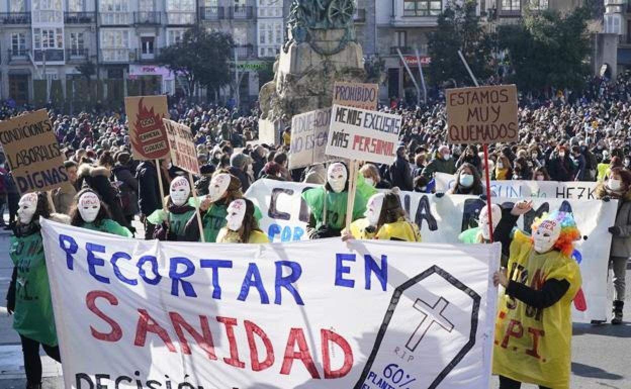 Precariedad laboral sanitaria