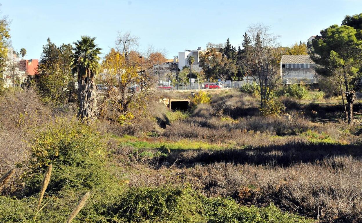 Arroyo Periquito Melchor, donde está previsto que se ejecute una canalización, un vial y zonas verdes. 