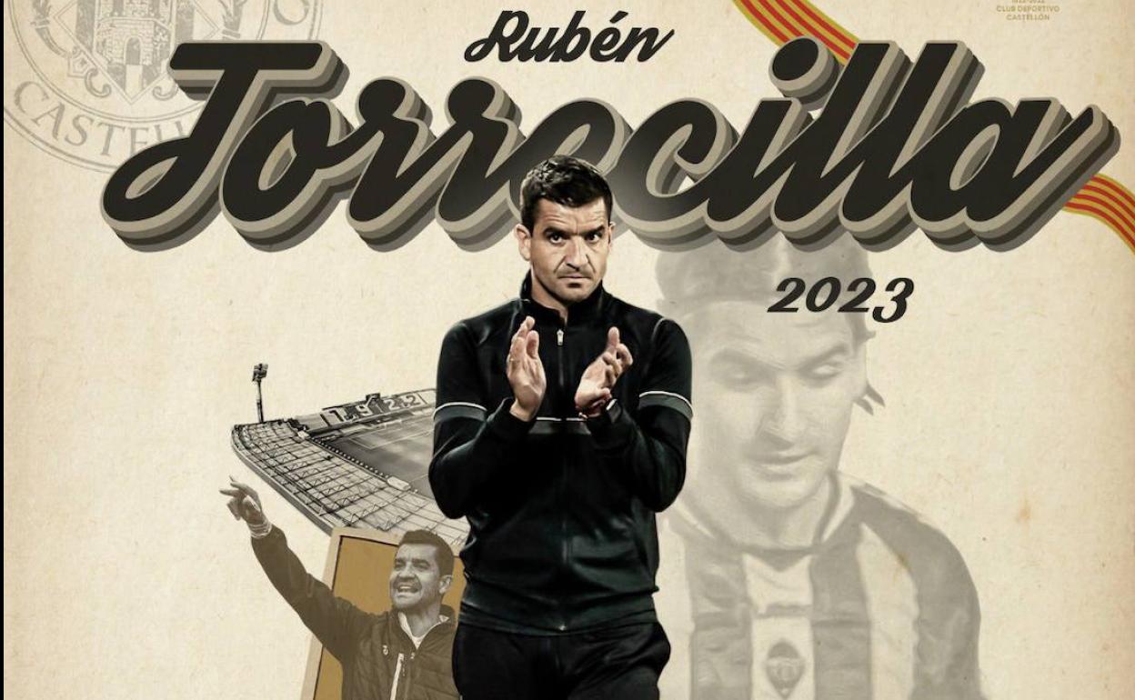 Rubén Torrecilla anunciado como nuevo técnico castellonense. 