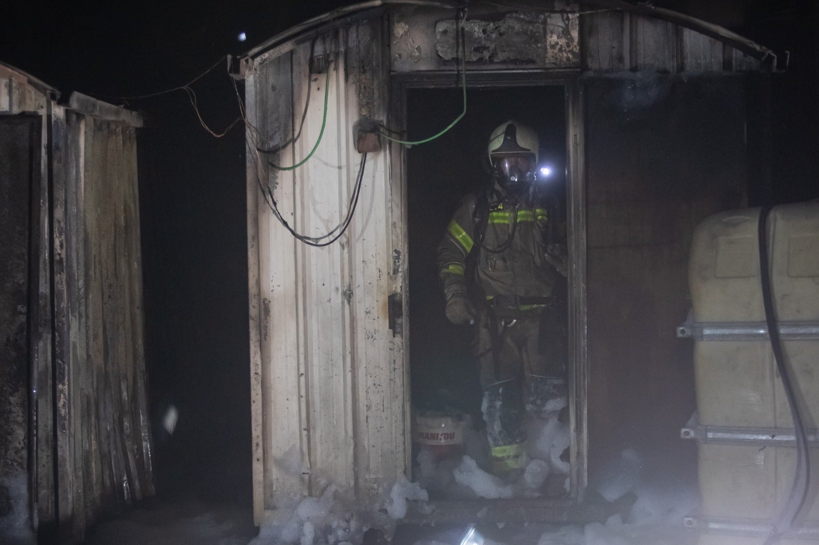 Los bomberos han sofocado las llamas en pocos minutos.