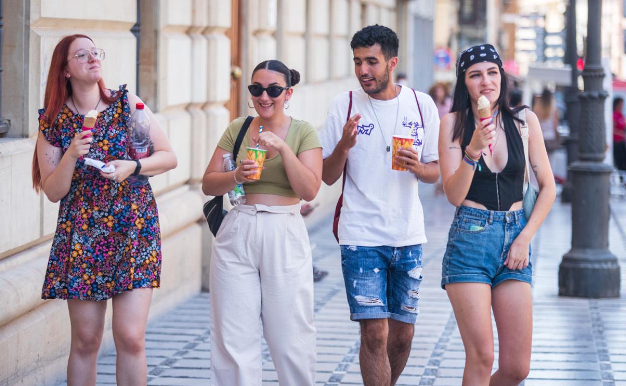 Calor asfixiante en Granada este fin de semana. 