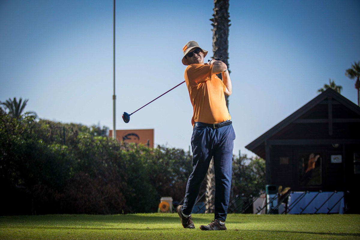 José Luis Martínez-Almeida, alcalde de Madrid, ganó la prueba combinada del Trofeo Ciudad de Madrid de golf que organiza el club Motril Playa Granada en agradecimiento a su socios madrileños en Los Moriscos