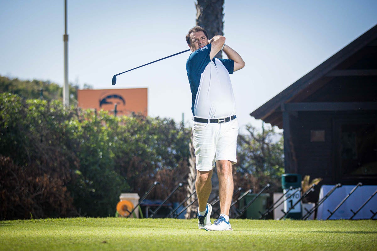 José Luis Martínez-Almeida, alcalde de Madrid, ganó la prueba combinada del Trofeo Ciudad de Madrid de golf que organiza el club Motril Playa Granada en agradecimiento a su socios madrileños en Los Moriscos