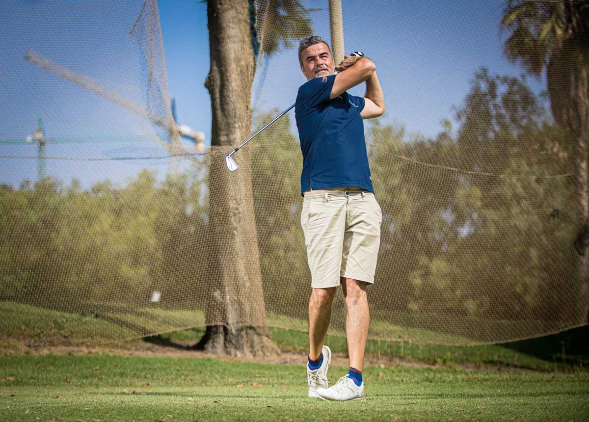 José Luis Martínez-Almeida, alcalde de Madrid, ganó la prueba combinada del Trofeo Ciudad de Madrid de golf que organiza el club Motril Playa Granada en agradecimiento a su socios madrileños en Los Moriscos